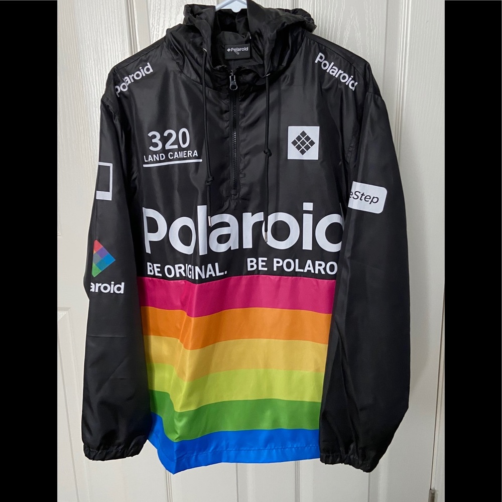 Polaroid Jacket Windbreaker L Black